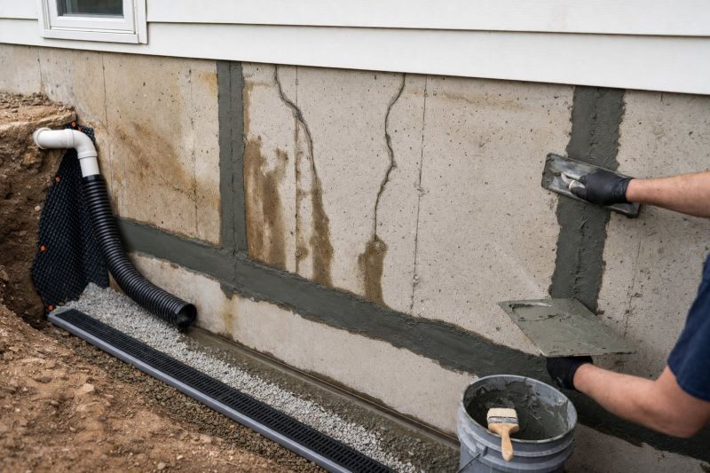 Leaking Foundation Repair in Hampton, NH