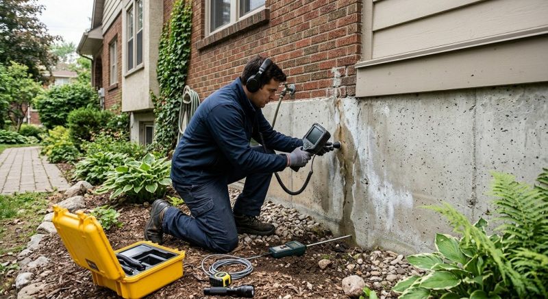 Leaking Foundation Repair in Hampton, NH