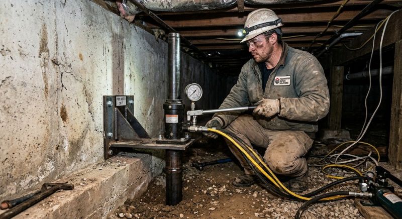 Settling Foundation Service in Cape Neddick, ME