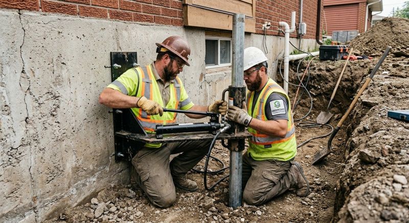 Settling Foundation Service in Georgetown, MA