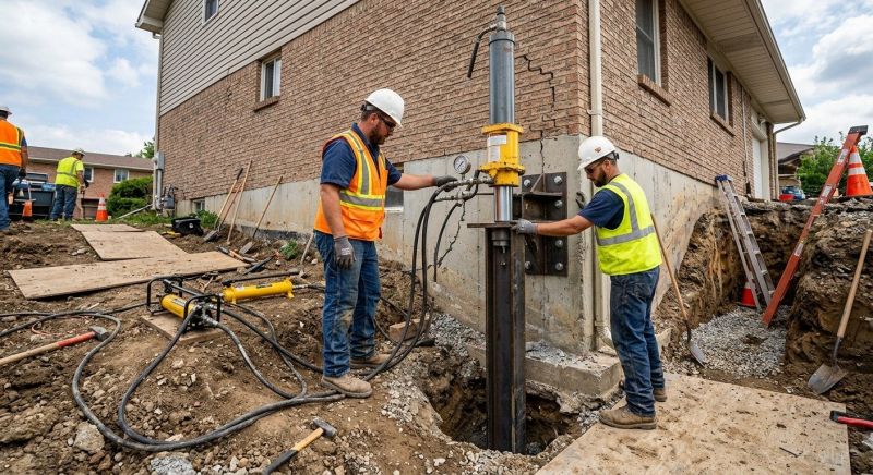 Settling Foundation Service in Groveland, MA
