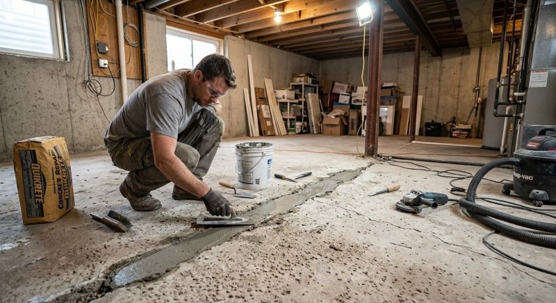 Slab Foundation Repair in Hampton, NH