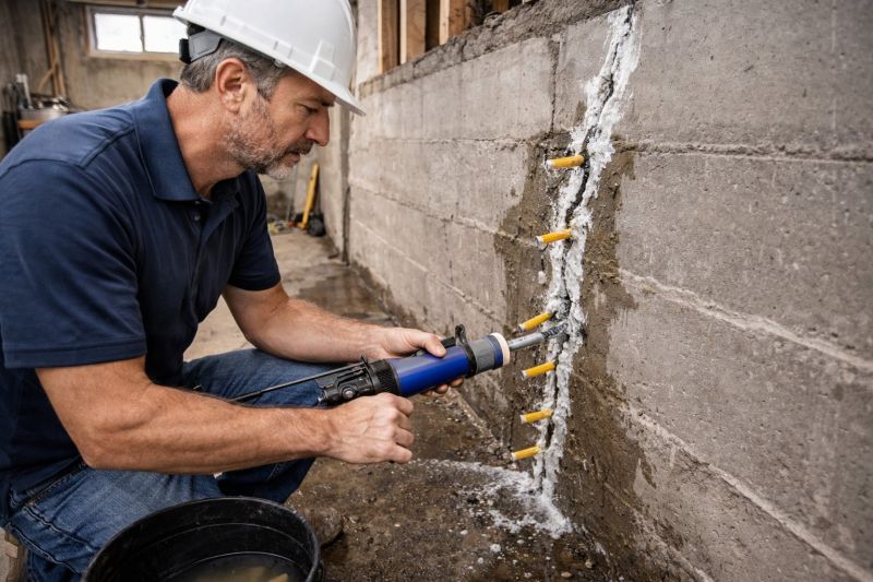 Structural Crack Repair in Hampton, NH