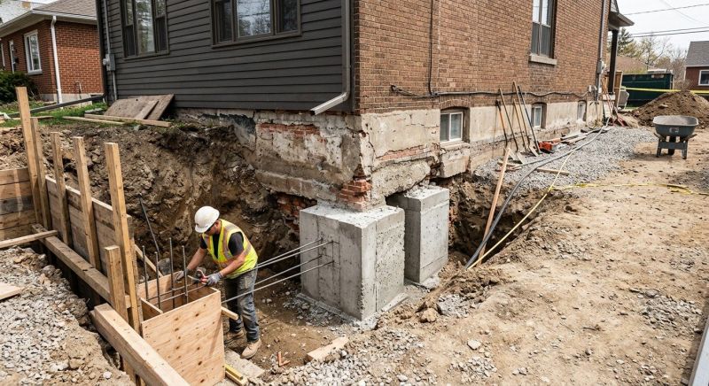 Structural Underpinning in Hampton, NH