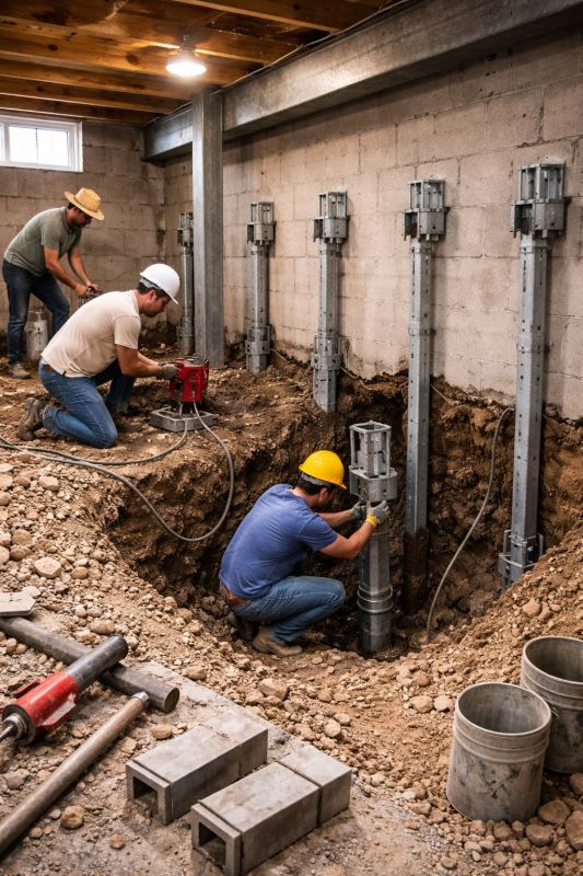 Structural Underpinning in Hampton, NH
