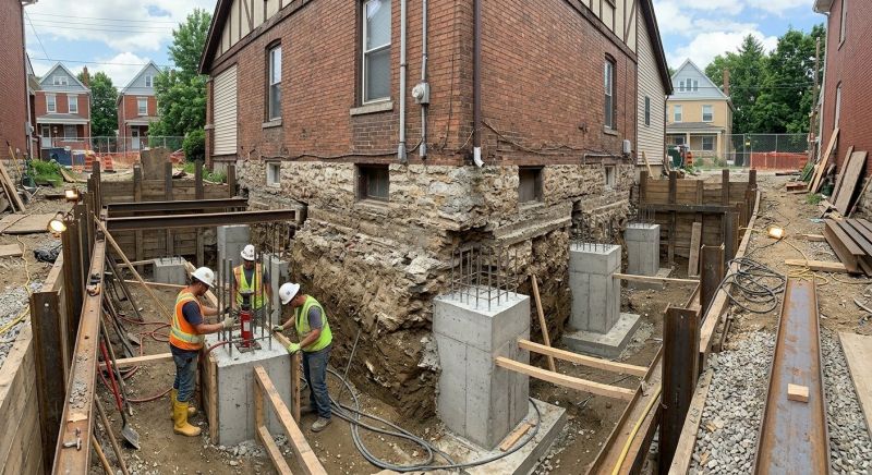 Structural Underpinning in Hampton, NH